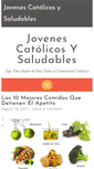 Mobile Screenshot of jovenescatolicos.org